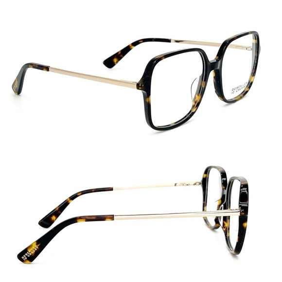 New Derek Lam 10 Crosby Noah Frames Tortoise & Gold Glasses Brown Eyewear main image 5